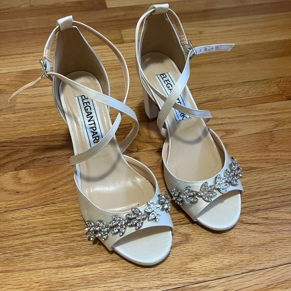 Ivory Bridal Shoea